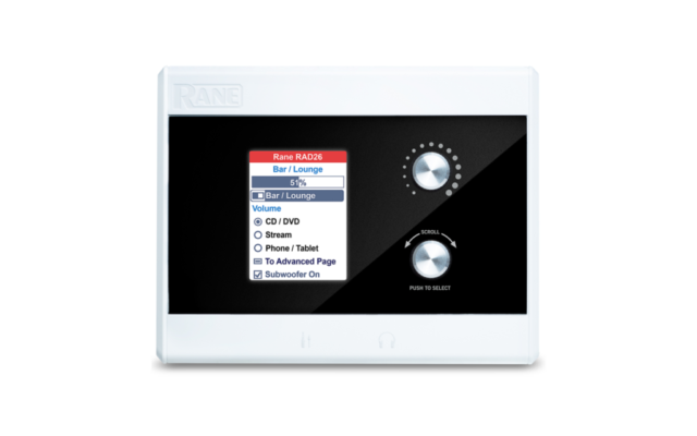 RANE RAD26 Remote Audio Device - Pacific AV