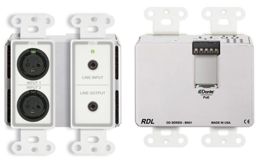 RDL Wall Plates and DANTE range - Pacific AV