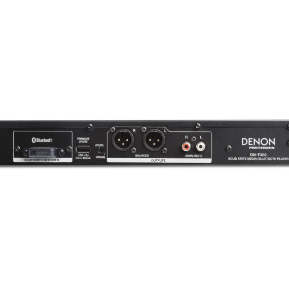 DENON PRO DNF350 multimedia player with mic input and Pitch & Tempo